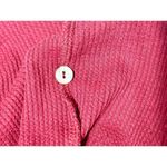 Lady Foot Locker Women's Henley Long Sleeve Pullover Shirt Burgundy Red Size XL Red Photo 6