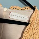 Anthropologie  KOROVILAS Calantha Crochet Maxi Dress Peach Women’s Size M Photo 6