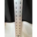 COS  Dress Women Size 4 Black Pleated Waist Structured Scuba Peplum Minimalist Photo 7