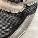 Voile Blanche leather nylon textile sneakers black silver Size 37 US 7 Photo 11