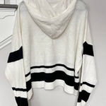 Ashley Stewart Ivory/combo Hooded Women’s Sweater NWT Photo 9