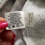 Orvis women’s striped gray 1/4 zip logo pockets pullover sweatshirt, size M Photo 5