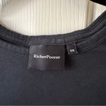 RicherPoorer NWOT Richer Poorer Women's Everyday Tee Black - Stretch Limo - XS Photo 2