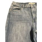 Ella Moss Jeans High Waist Straight Ankle Women's Size 14 Med Wash Distressed Photo 2