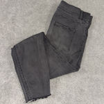 Spanx  Jeans Grey Distressed Denim Skinny Raw Hem‎ Pull On Size L #20213R Casual Photo 0