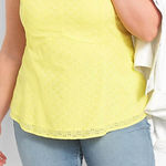 Lane Bryant NWT  Classic V-neck Babydoll Eyelet Cami Tank Top, Size 20 Photo 0