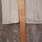 Farm Rio  Ivory Long Sleeve Lace Yoke Peasant Top Women's Small Prairie Cottage Photo 5