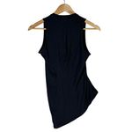 Gymshark  Elevate Asymmetric Tank Womens S Black Slim Fit Athleisure Gym Yoga Photo 5