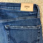 🆕 Edwin‎ Pixie 9” Mid Rise Skinny Jeans Color nevermind Size 30 BIN O Blue Photo 13