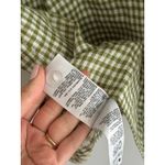 Reformation Celosia Linen Dress in Avocado Check Size 2 NEW Photo 6