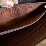 Salvatore Ferragamo  Brown embossed logo Leather Wallet full
Size Photo 4