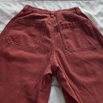Universal Threads Universal Thread rust brown high waisted wide leg Cropped jeans, size 0/25” Photo 11