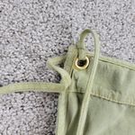 Billabong Wild Pursuit Overall Romper Womens S Green Spaghetti Tie Shorts Casual Photo 6