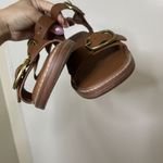 Everlane dark brown leather buckle strap sandals size US 7 Photo 8