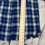 Jane and Delancey  Western Fringe detail with sparkle thread Plaid Long sleeve M Photo 11