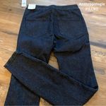 Anthropologie NWT  Pilcro Gold Shimmer High-Rise Denim Leggings Jeans Blue 25 Photo 1