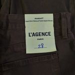 L'Agence Margot Jeans Womens Size 28 Brown High Rise Skinny Ankle Cropped Photo 5