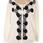 Joseph A  black white gray‎ cardigan size XL NWT Photo 0