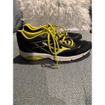 Mizuno  Wave Unite 2 black yellow sz 8 excellent condition Photo 5
