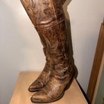 Dan Post  Distressed Brown Embossed Boots Photo 2