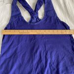 Lululemon loose fit racer back blue tank top Photo 4