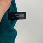 The Limited Teal Lace Peplum Cap Sleeve Top Size S Photo 3