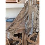 THE GREAT. Bask Top Blouses in Silver Size 2 (medium) Photo 5