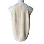 J.Crew High-neck Sweater Tank in Ecru, Sz L Photo 4