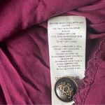 Anthropologie Maeve Faux Leather Pinafore In Plum NEW Size Small Photo 11