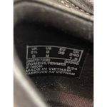 Clarks  Collection Black Leather Button Accent Comfort Slip On Loafers Photo 6