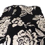 Gap Signature skinny ankle khaki in black and white floral print size 8 Photo 6