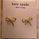 Kate Spade  - ‘Skinny Mini’ Gold-Plated Bow Stud Earrings | New! Photo 5