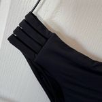 Seafolly  Women's Multi Strap Hipster Bikini Bottom Eco Collective Black 10 NWT Photo 3