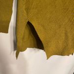 Cyrus  Cardigan Women’s Small NWT  Open Front knitted Dark Mustard Warm Soft Photo 3