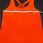 J.Crew  Vibrant Orange Sleeveless Silk Dress with knotted back size 6T Photo 9
