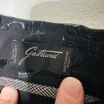 Gattinoni Jeanswear Black Denim Skirt Writing Graffiti Style Skirt Size 28 Photo 5