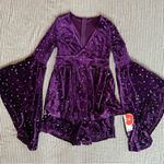 Cider Witchy  Purple Romper Photo 1