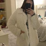 Ambiance Apparel white faux fur jacket Photo 0