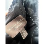 Monique Lhuillier  Cocktail Black Lace Mini Dress Sz. 10 Photo 4