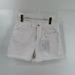 Vervet  Denim | The Rebecca Double Cuff Shorts size large NWT Photo 2