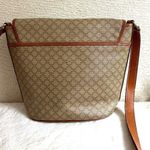 CELINE Macadam Coated Canvas and Leather Crossbody Bag Photo 2