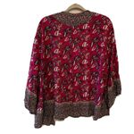 Torrid Womens Plus Sz 1X 2X Multicolor Paisley Print Open Front Cardigan Kimono Photo 2