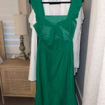 Pants Store Green Midi Dress Photo 3