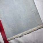 NWT Pilcro Women's Boho Grunge Wide Leg Fray Hem Denim Jeans Size 31 Cotton Blue Photo 1