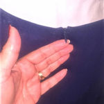 db Navy cocktail party filmy dress‎ 16 EUC Blue Photo 4