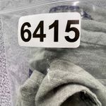 Vtg. V.C. Torias Linen Art Jumper Dress S/M Hand Painted Patchwork Made in USA Green Size undefined Photo 9