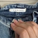 Eunina Boutique Tobi Super High Rise Mom Jean Crop Acid Washed Denim Jeans Photo 7