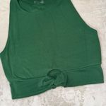 Aerie Green Twist Front Crop Top Photo 6