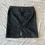 Boom Boom Jeans Grey Mini Denim Skirt Jean Dark Wash Low Rise Women’s M Preppy Photo 8