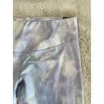 Nike  DRI FIT One Women's Tie Dye Thistle White Crop Mid Rise Leggings Sz 2 XL Photo 4